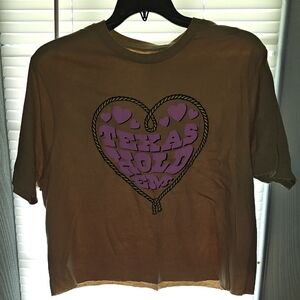 Persaya Texas Hold Em Crop Top